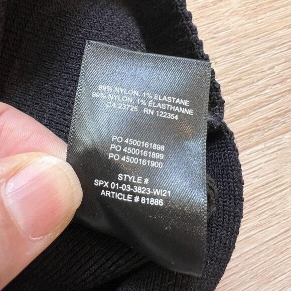 Aritzia Babaton Sculpt Knit Mockneck Halter Top-Size S - Picture 6 of 7